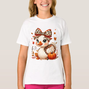 Süße Herbstgans T-Shirt