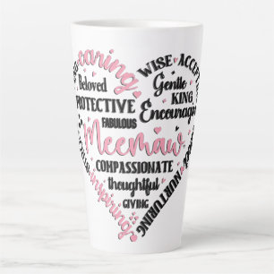 Süße Herz Meemaw Milchtasse