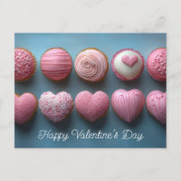 süße Herz Pralinen aus Schokolade Valentinstag