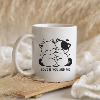 Süße Herz-Tasse zum Valentinstag Kaffeetasse