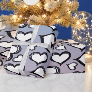 Süße Herzen  Geschenkpapier