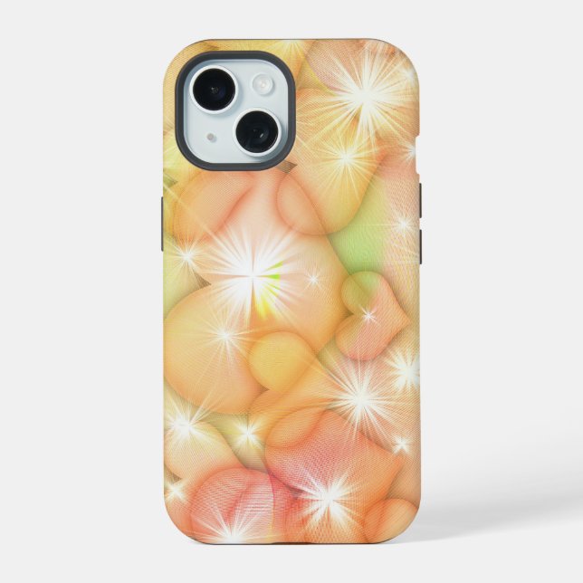 Süße Herzen iPhone 15 Hülle (Rückseite)