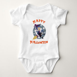 Süße Hexe Baby Strampler
