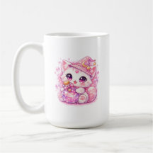 Süße Hexen-Kitty mit Kawaii-Trank
