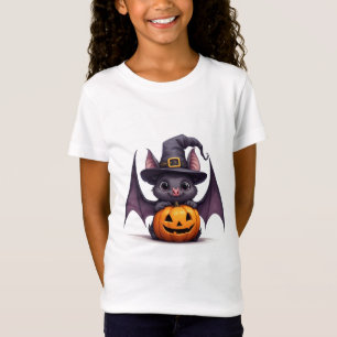Süße Hexenfledermaus und Kürbis Halloween-Spaß 👻 T-Shirt