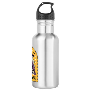 Süße Hexenlehrerin Frau Smith Vintage-Halloween-De Edelstahlflasche