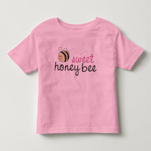 Süße Honig-Biene Kleinkind T-shirt