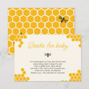 Süße Honig-Mommy für Bienchen-Baby-Party-Bücher fü Begleitkarte