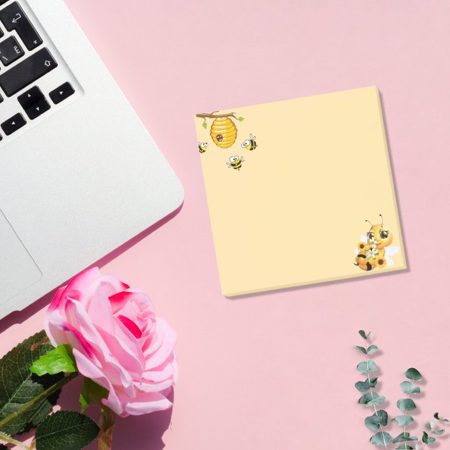 Süße Honigbiene Post-it Klebezettel (Von Creator hochgeladen)