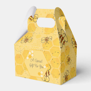 Süße Honigbienen summen Geschenkschachtel
