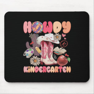 Süße Howdy Kindergarten Cowboy Cowgirl Stiefel Zur Mousepad