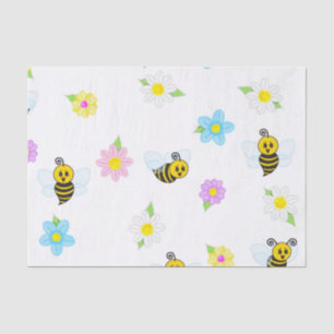 Süße Hummel Gelb Schwarze Hummel Bunte Seidenpapier