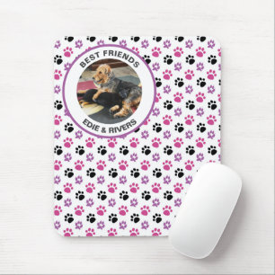 Süße Hunde-Fußabdrücke-Mauspad Mousepad