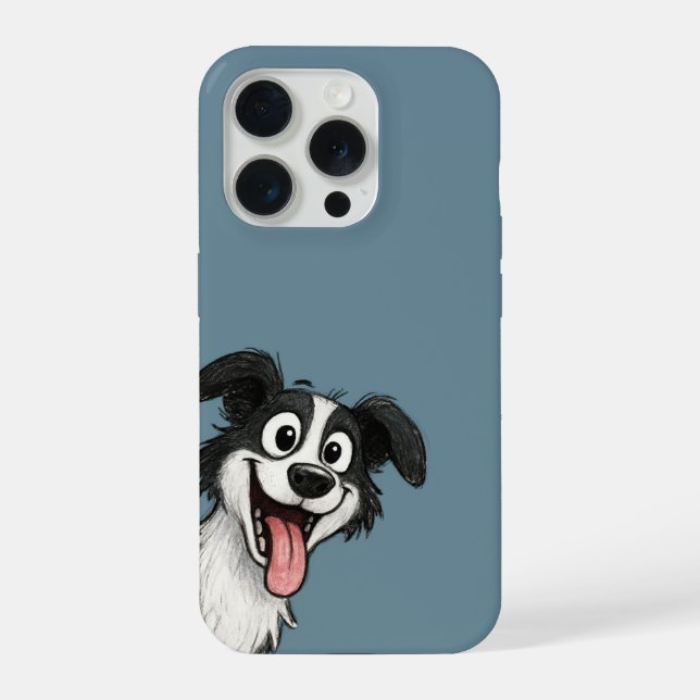 Süße Hunde-Handyhülle iPhone 15 Pro Hülle (Rückseite)