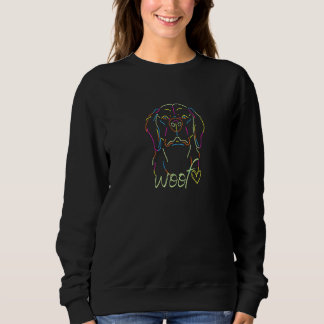 Süße Hunde Wuff Tier Hunde-Mama Hunde-Papa Sweatshirt