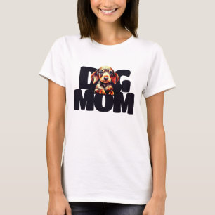 Süße Hundemama Welpe  T-Shirt