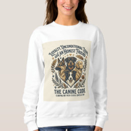 Süße Hundemutter Sweatshirt für Frauen | Cozy Gesc