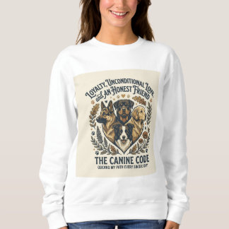 Süße Hundemutter Sweatshirt für Frauen | Cozy Gesc