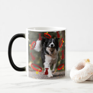 Süße Hundetasse Design Verwandlungstasse