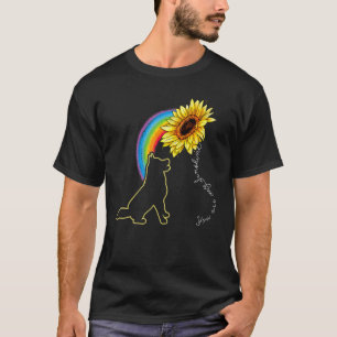 Süße Husky-Hunde sind mein Sonnenschein Sonnenblum T-Shirt