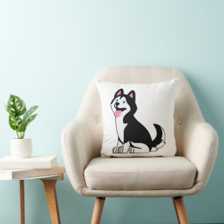 Süße Husky-Welpen-Wurfkissen Kissen