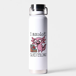 Süße ich Axolotl Fragen aztekisch Oh Nein roter Kn Trinkflasche