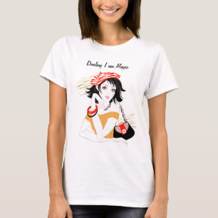 Süße ich bin Magie Attitude-Zitat T-Shirt