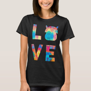 Süße Ich liebe Kühe Kuh Für Kinder Malerei T-Shirt