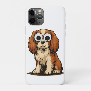 Süße Illustration eines Hundes mit Glubschaugen Case-Mate iPhone Hülle