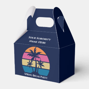 Süße individuelle Schwesternschafts-Strandparty in Geschenkschachtel