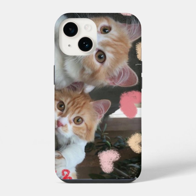 süße iPhone  14 Hülle (Rückseite)