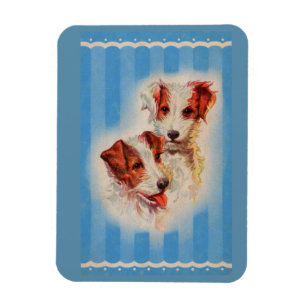 SÜßE Jack Russell Terrier Illustration Magnet