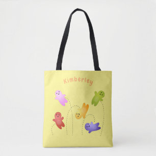 Süße Jelly Babies Süßigkeiten Cartoon Tasche