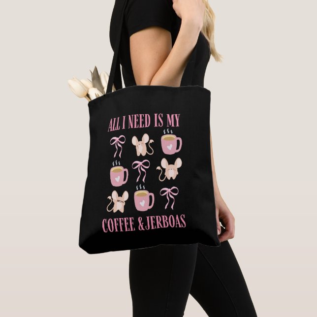 Süße JERBOA UND KAFFEE Tasche (Von Nahem)