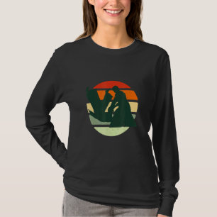 Süße Jujutsu Retro Sonnenuntergang Vintage T-Shirt