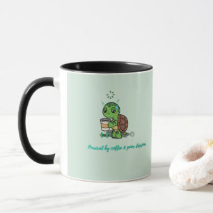 Süße Kaffeeschildkröten-Tasse Tasse