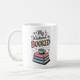 Süße Kaffeetassen für Bücherliebhaber