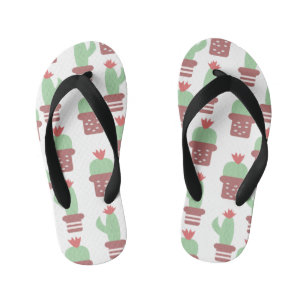 Süße Kaktus Topfpflanzen Kinderbadesandalen