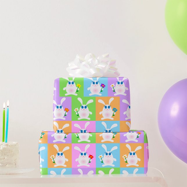 Süße Kaninchen Geschenkpapier (Von Creator hochgeladen)