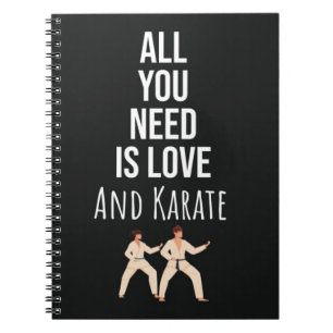 Süße Karate-Geschenke Kampfsportarten Für Kinder Notizblock