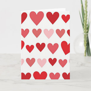Süße Karte 'Hearts Of Love'