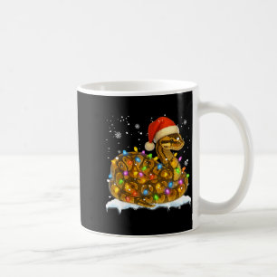 Süße Kattennatter-Weihnachtslicht Lustige Kattenna Kaffeetasse