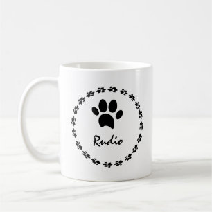 Süße Kätzchen Katzen Haustier Foto Pfote Name Kaffeetasse