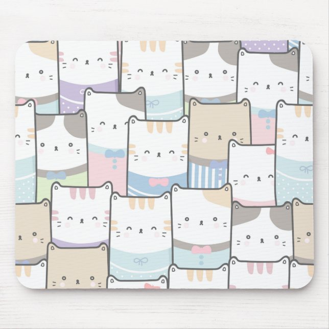 Süße Kätzchen Mousepad (Vorne)