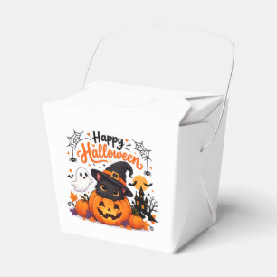 Süße Katze Frohes Halloween Reisebecher - Kawaii H Geschenkschachtel