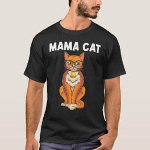 Süße Katze für Frauen Mädchen Kätzchen Feline Petz T-Shirt