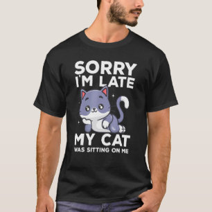 Süße Katze für Männer Frauen Katzenwitz Kätzchen H T-Shirt