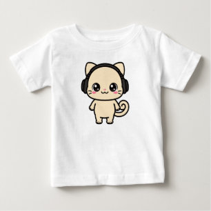 Süße Katze Grafik Individuelles T-Shirt   Personal