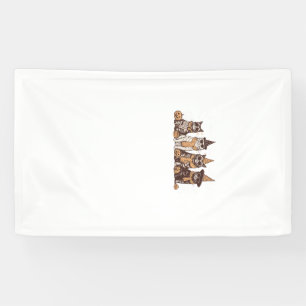 Süße Katze Halloween Kitty Halloween Tier Haustier Banner