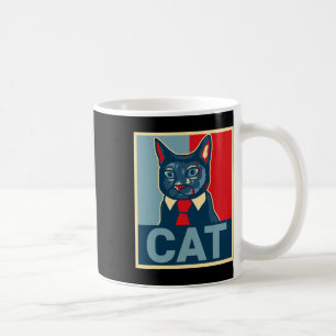 Süße Katze Lustige Katze Republikaner Demokrat Oma Kaffeetasse